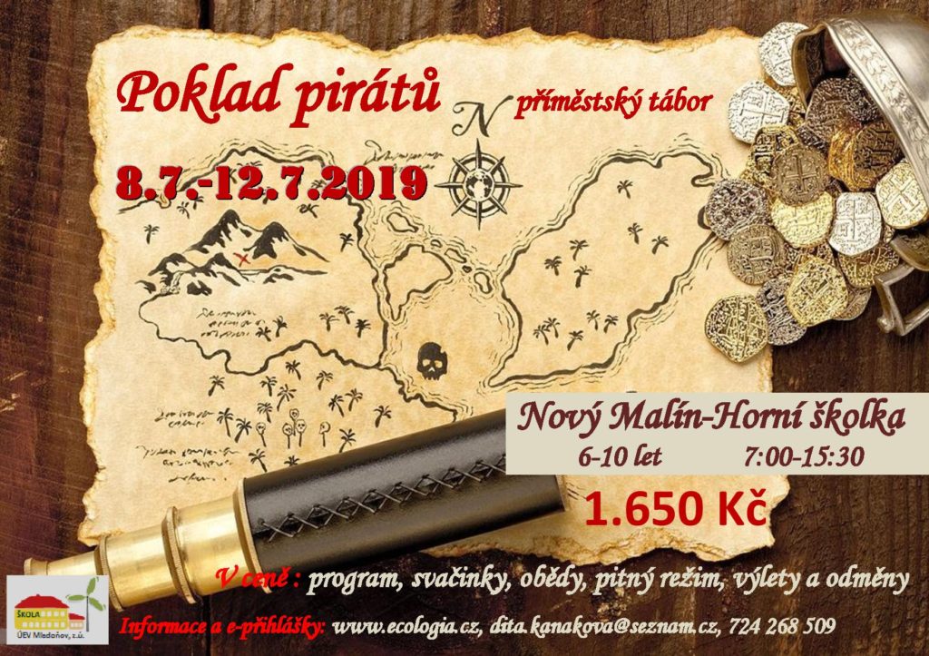 Příměstský tábor - piráti