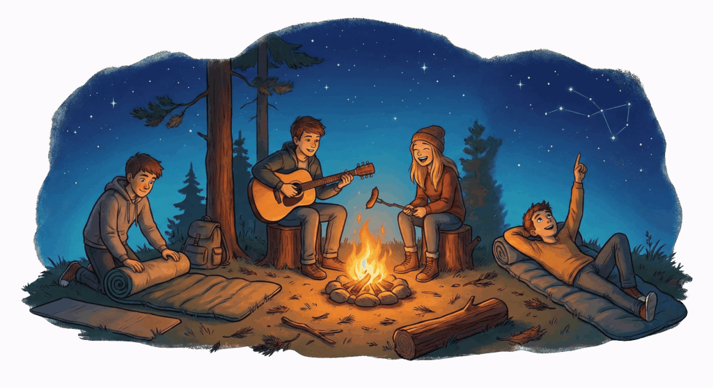 pod širým nebem, rychlé šípy, 